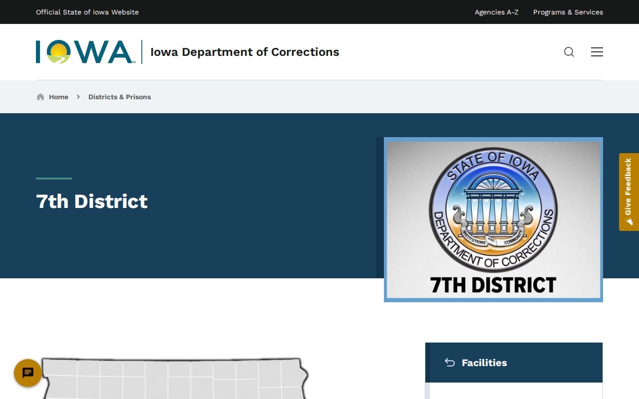 DeWitt criminal records route to Seventh District correctional services